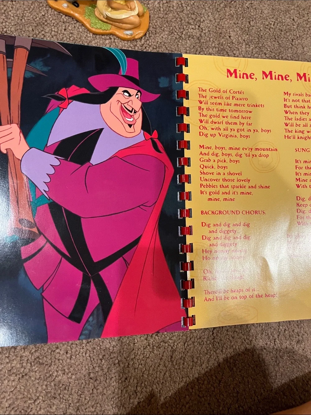 Disney Pocahontas Sing-Along Set - with characters